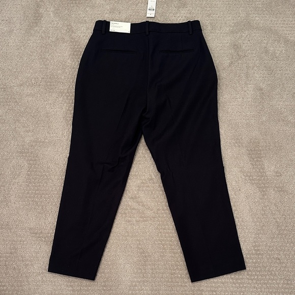 NWT Ann Taylor The Ankle Midrise Pants, Dark Navy, 10 Curvy, Office Workwear - Picture 5 of 14